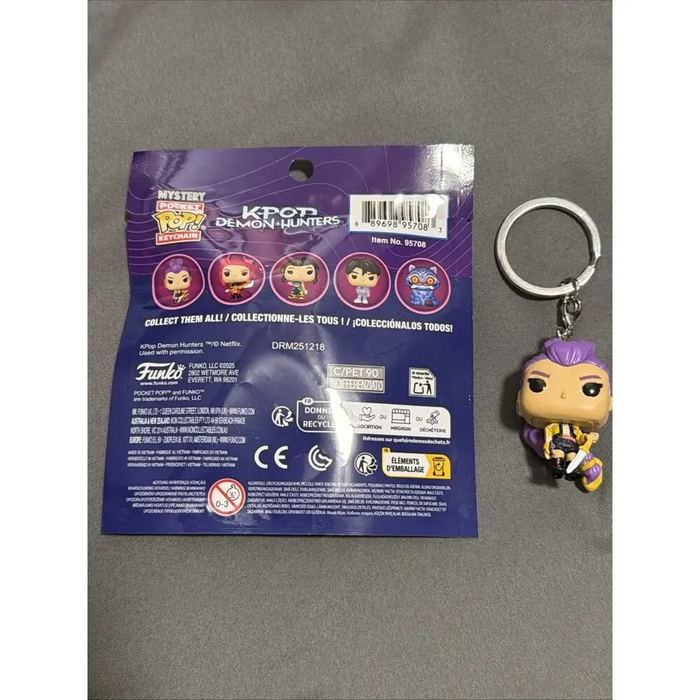 🔥Netflix K-Pop Demon Hunters Funko Pocket Pop! Mystery Keychain - Rumi BNWT🔥 - Picture 2 of 2
